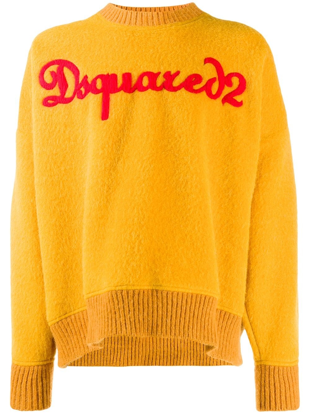 oversized logo jumper - 1