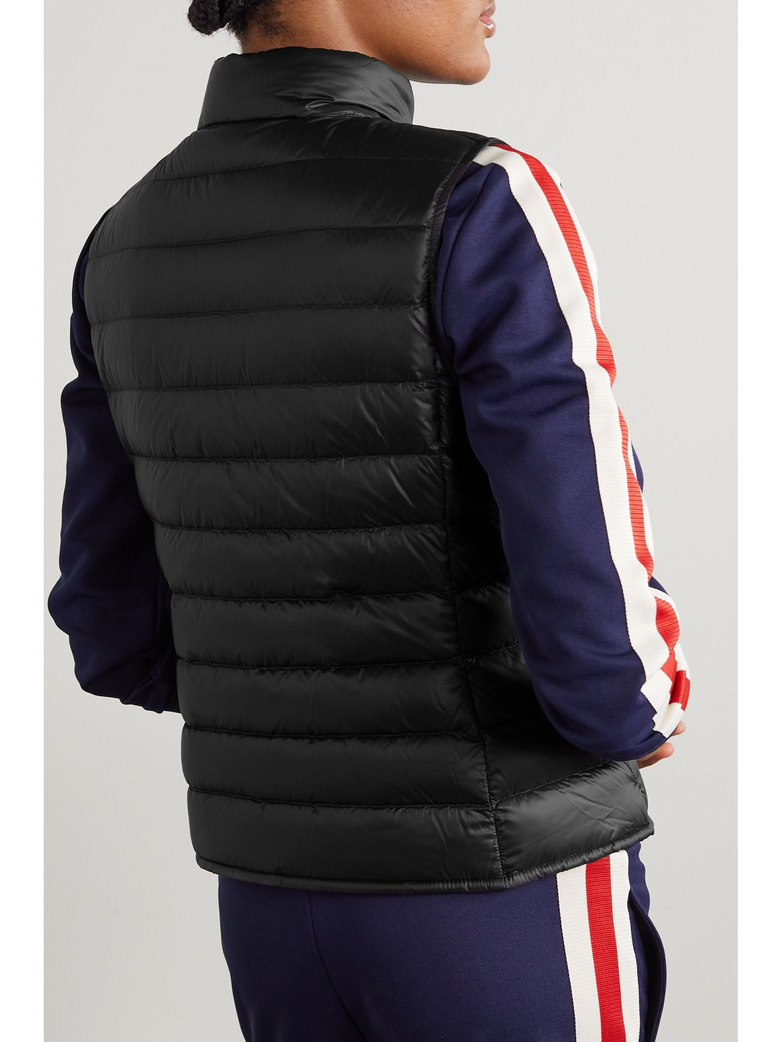 Liane quilted shell down vest Black - 4