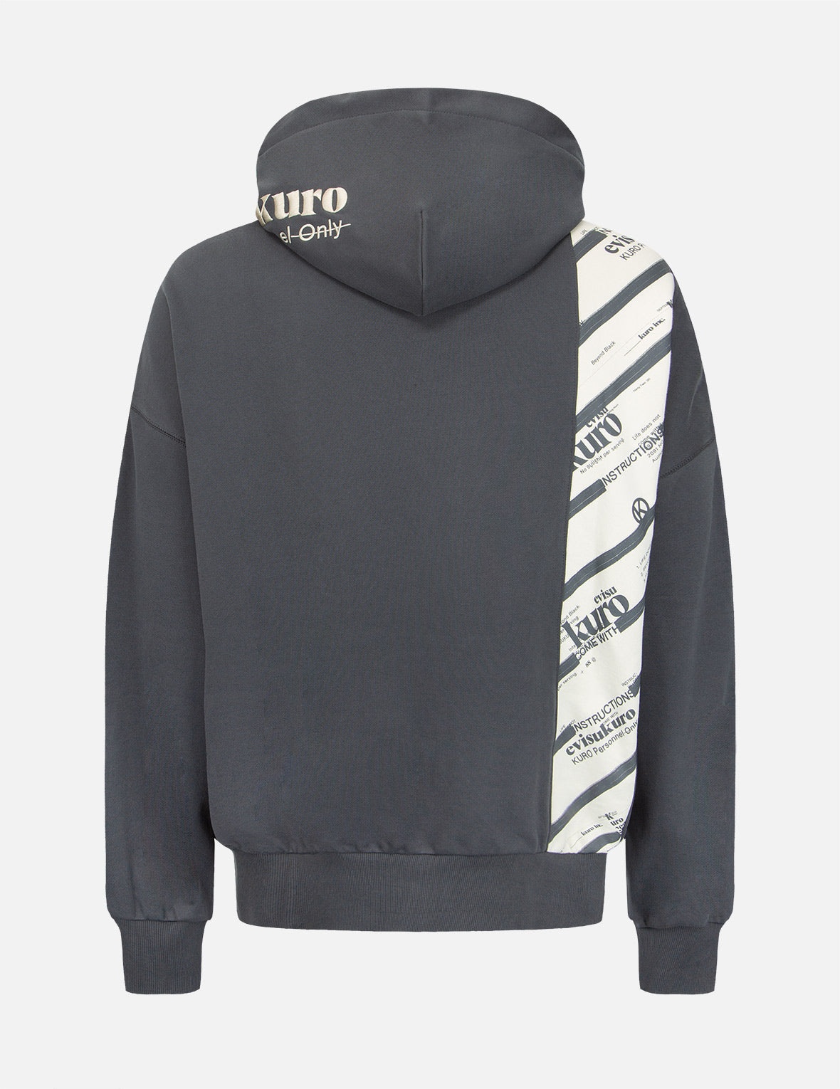 Logo Printed Pannel Hoodie - 2
