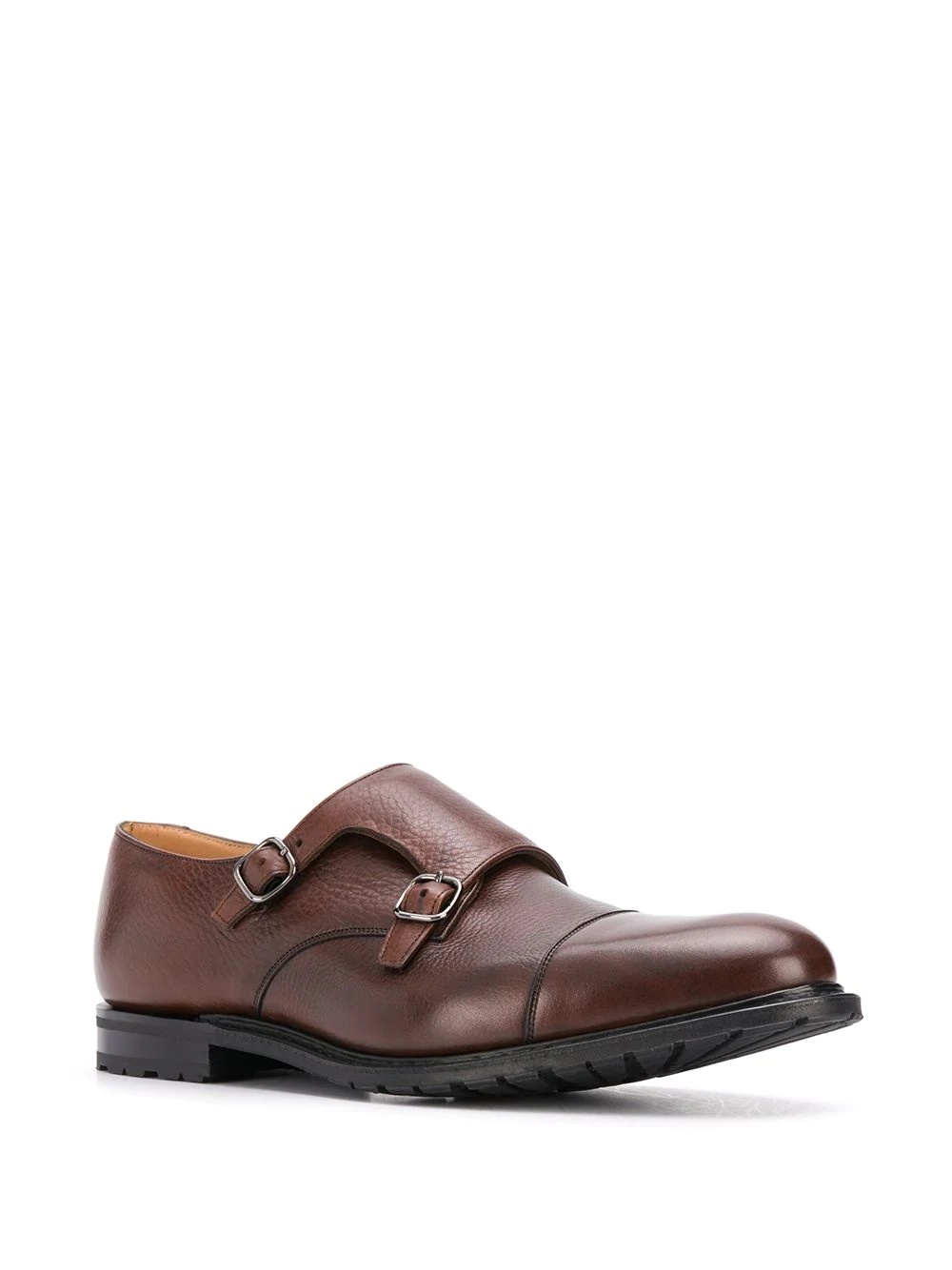 capped-toe monk shoes  - 2