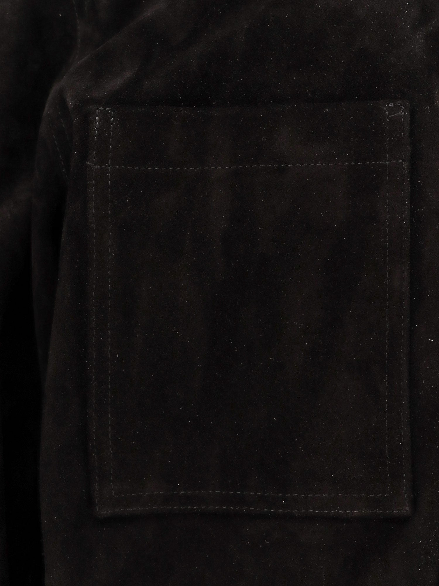 Rick Owens Men Suede Jacket - 5