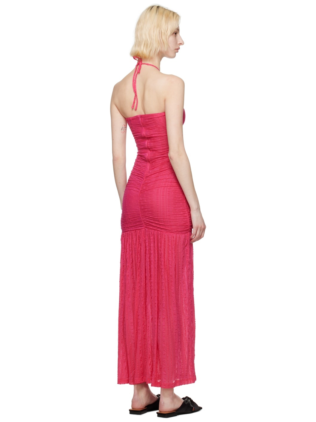 SSENSE Exclusive Pink Maxi Dress - 3
