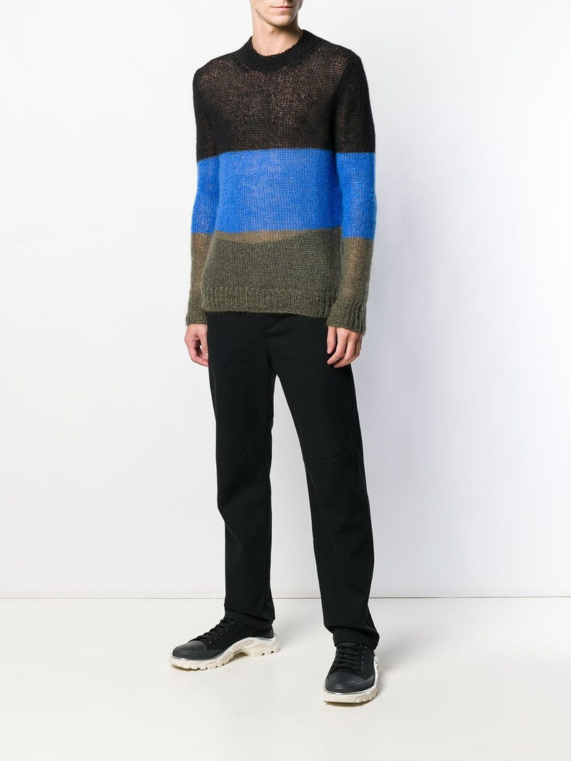 Walter Van Beirendonck sheer sweater outlook