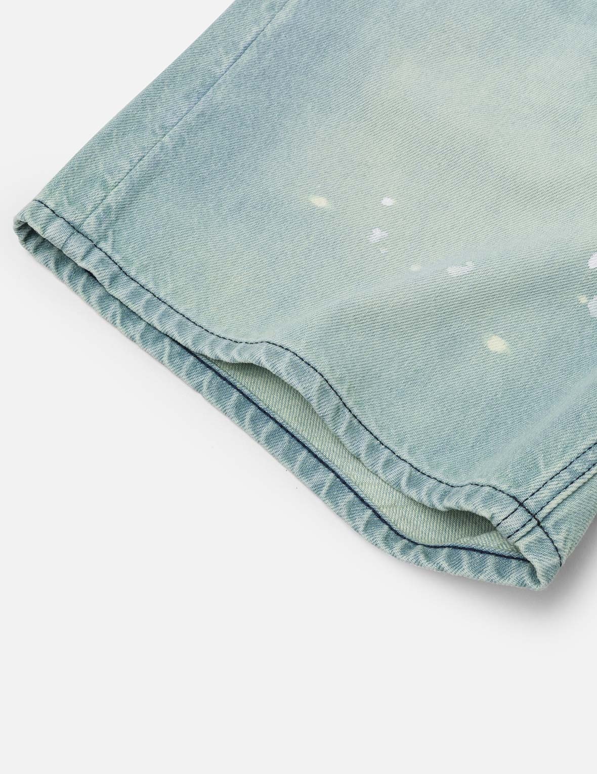 Daicock Print Oversized Denim Shorts - 9