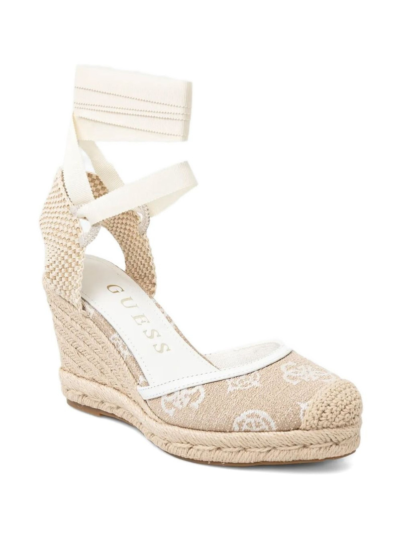 GUESS USA 100mm Charmi wedge espadrilles outlook