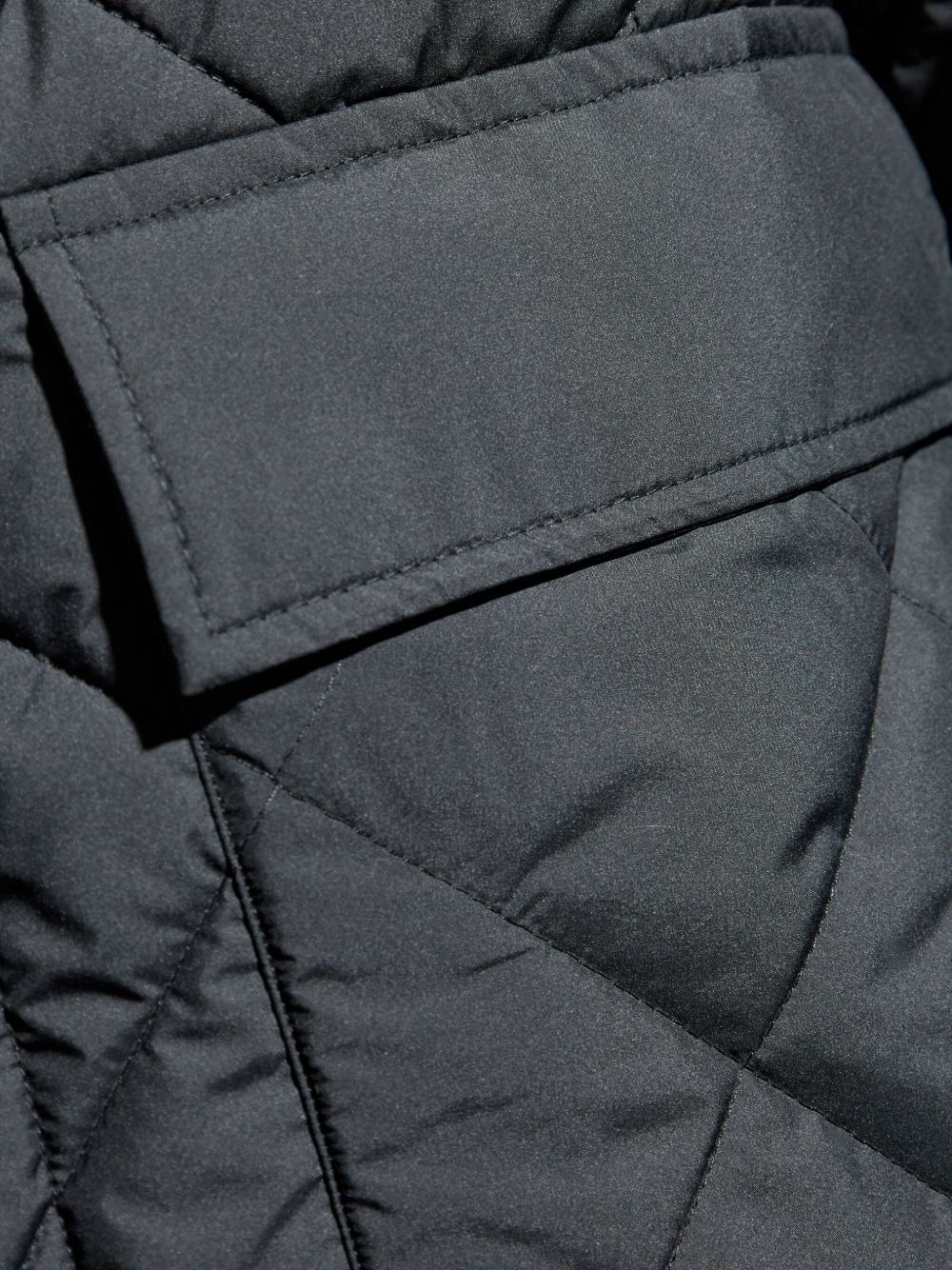 diamond-quilted jacket - 5