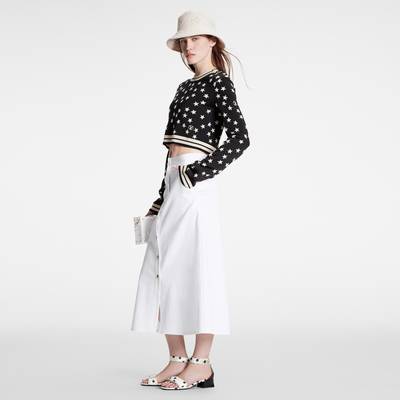Louis Vuitton Star Jacquard Cropped Pullover outlook