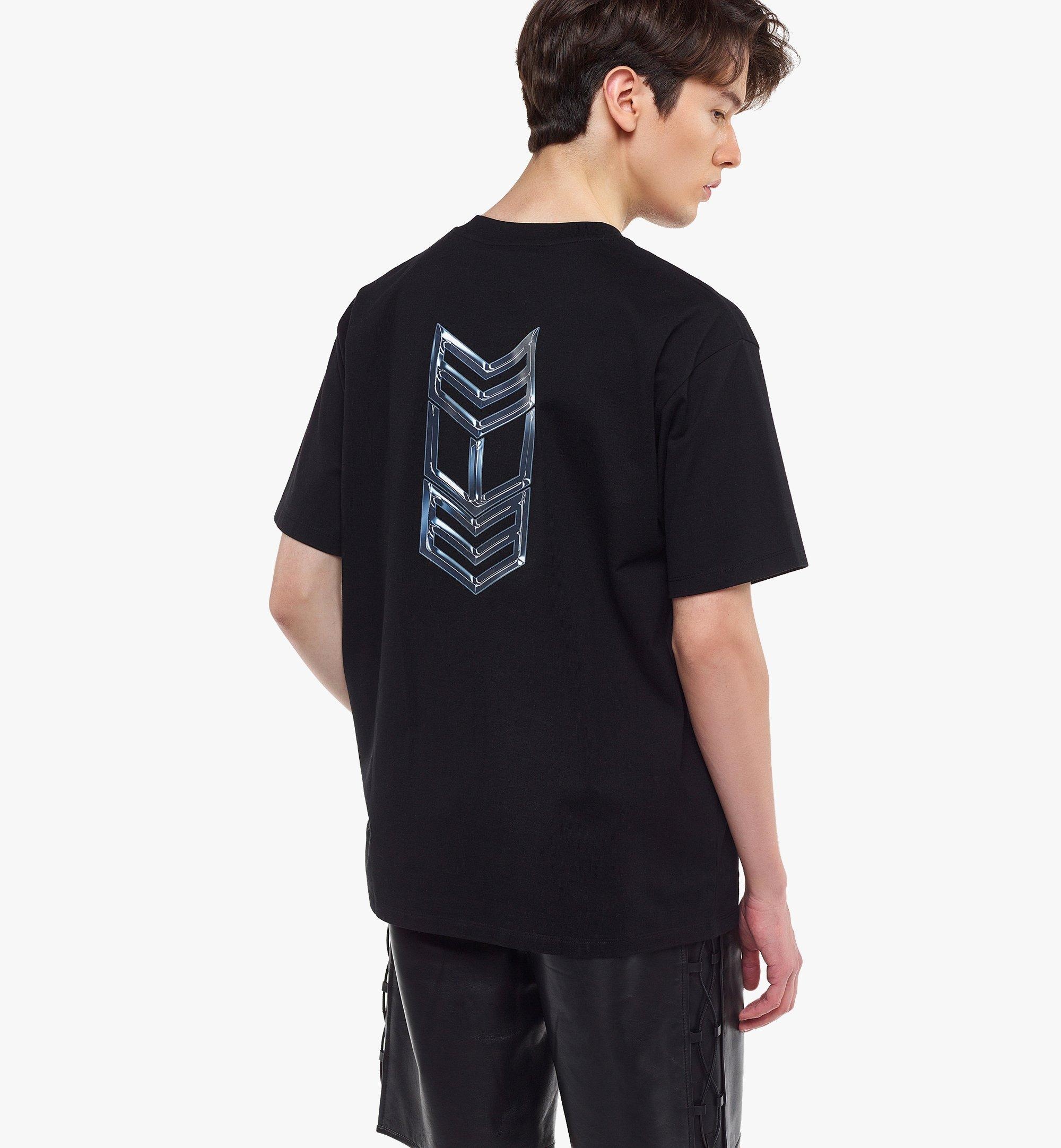 Meta Cyberpunk Logo T-Shirt in Organic Cotton - 4