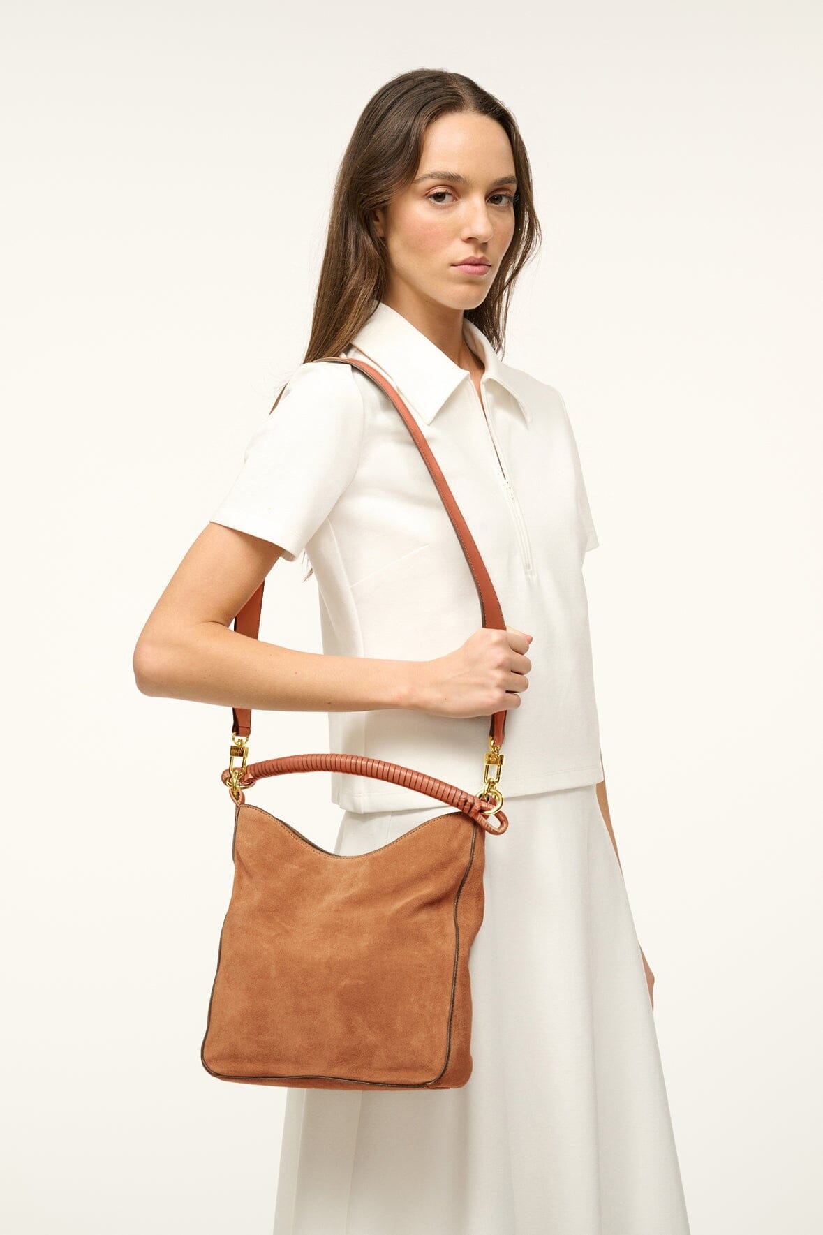 STAUD MEL BAG TAN - 5