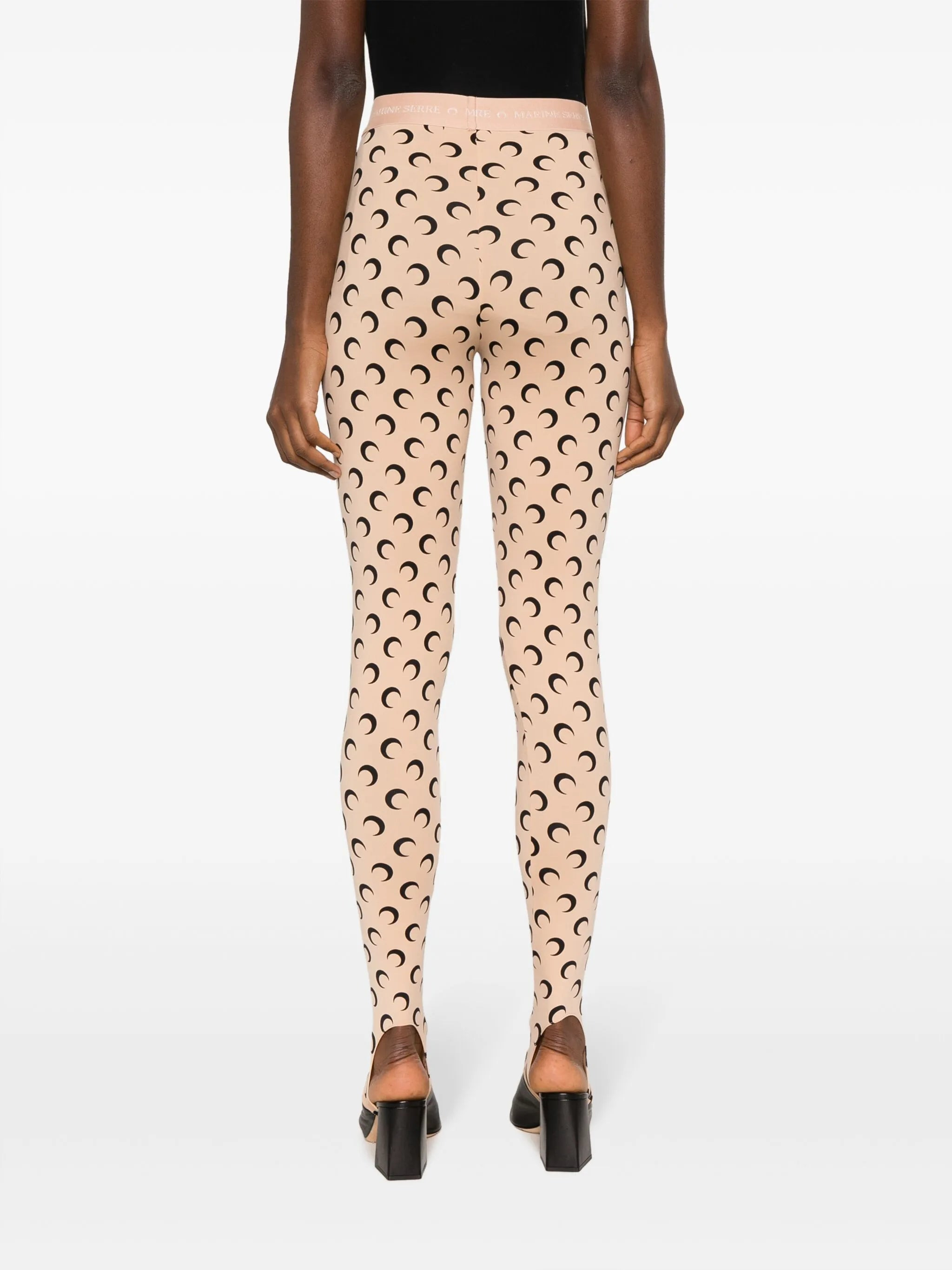 Fuseaux Moon recycled-jersey leggings - 4