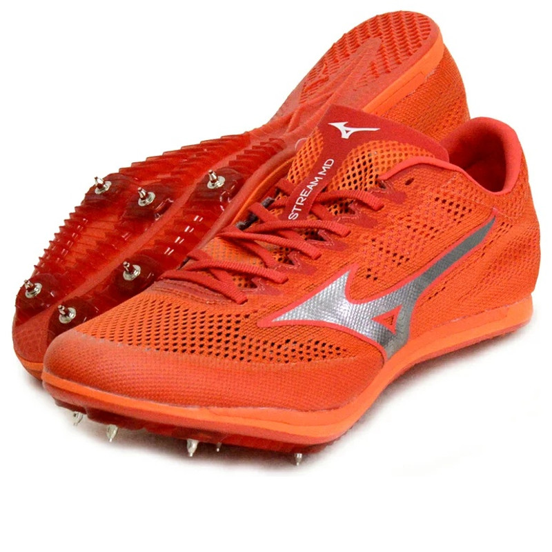 Mizuno Mizuno X-Stream MD 'Orange Silver' U1GA231312 outlook