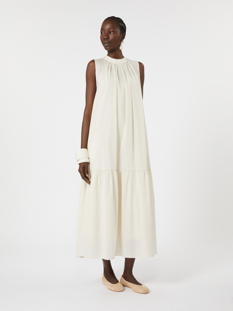 WEEKEND Max Mara YANG Cotton-blend canvas dress outlook