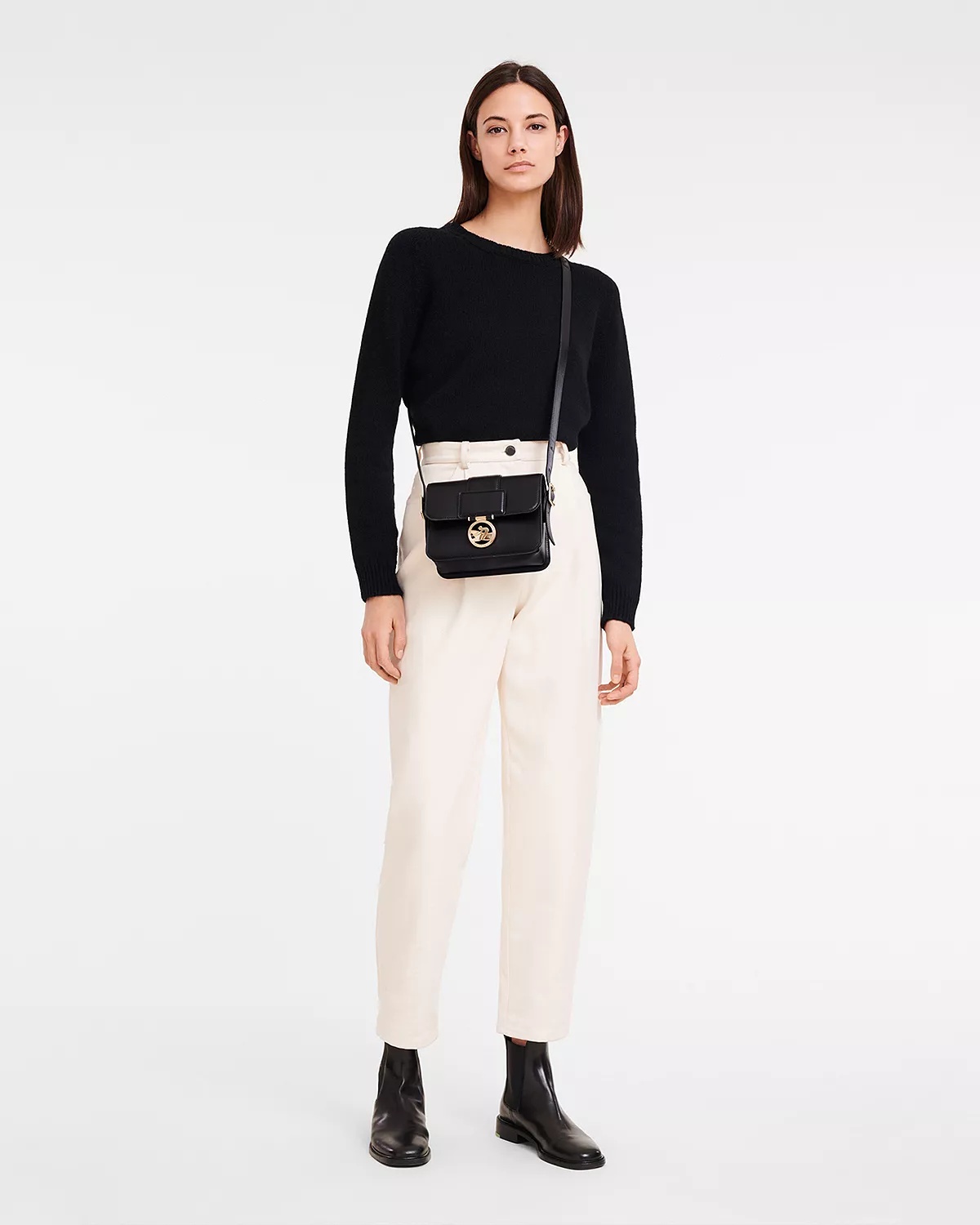 Box-Trot Small Leather Crossbody Bag - 2