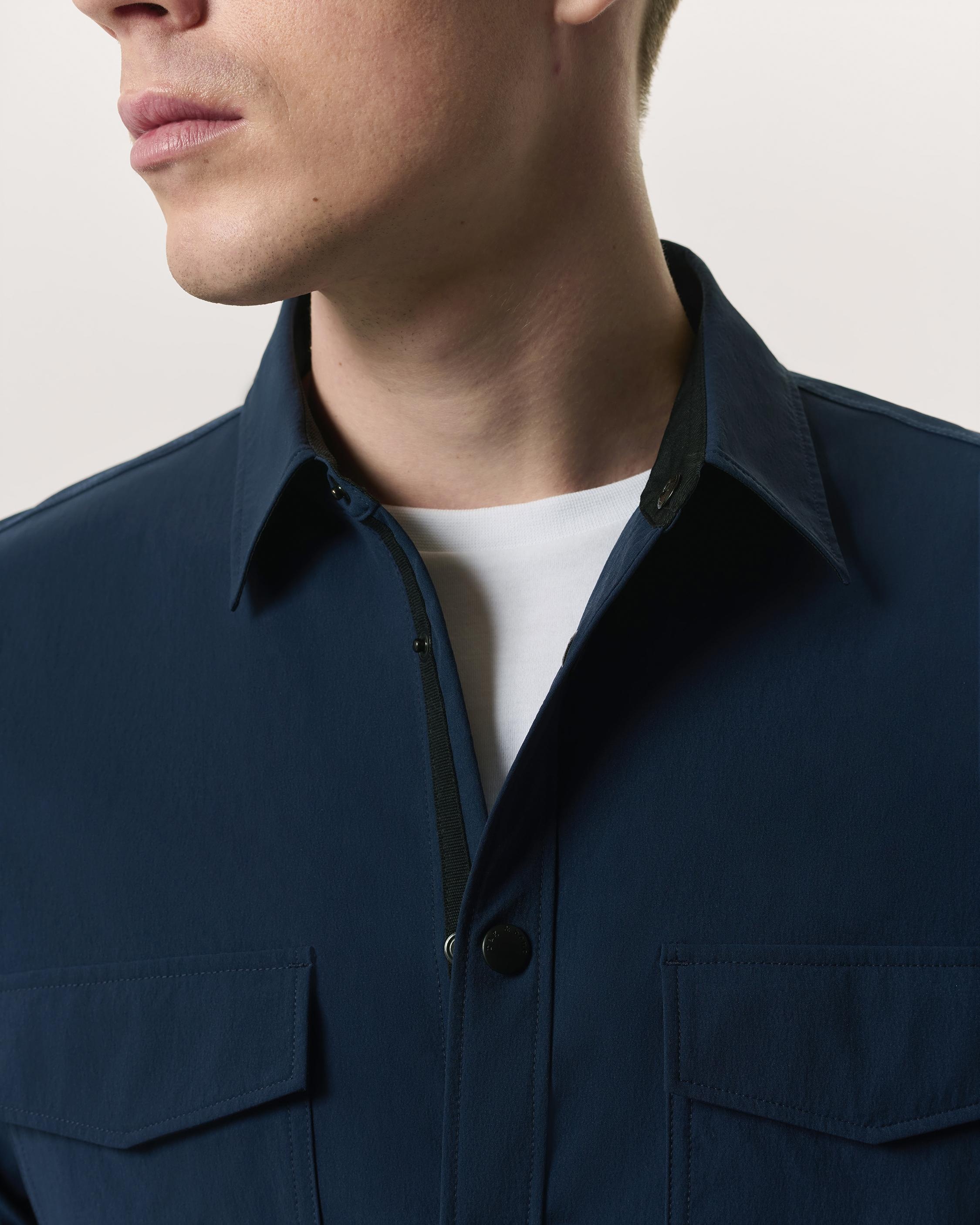 Stretch Nylon CPO Overshirt - 3