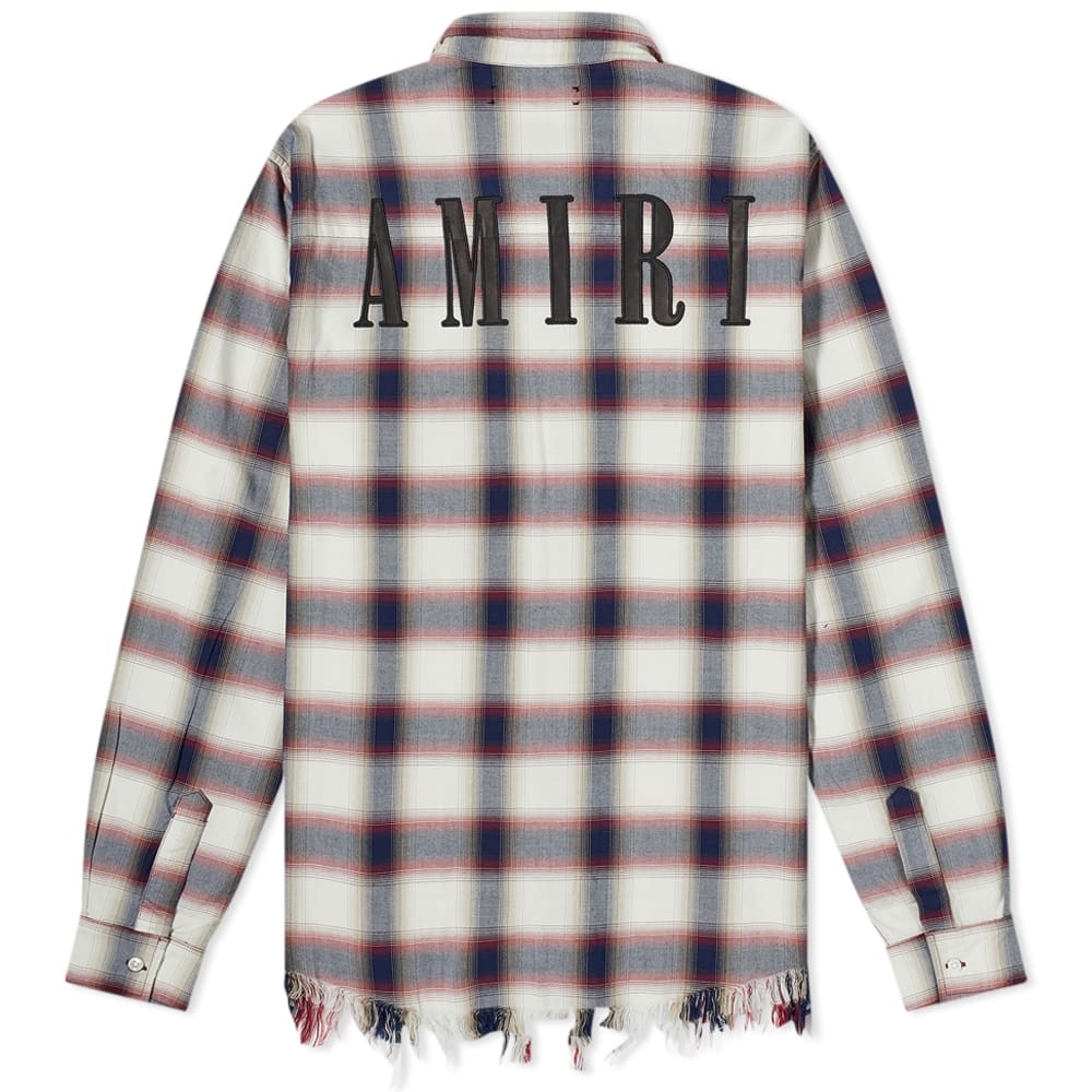 Amiri Logo Flannel Shirt - 2