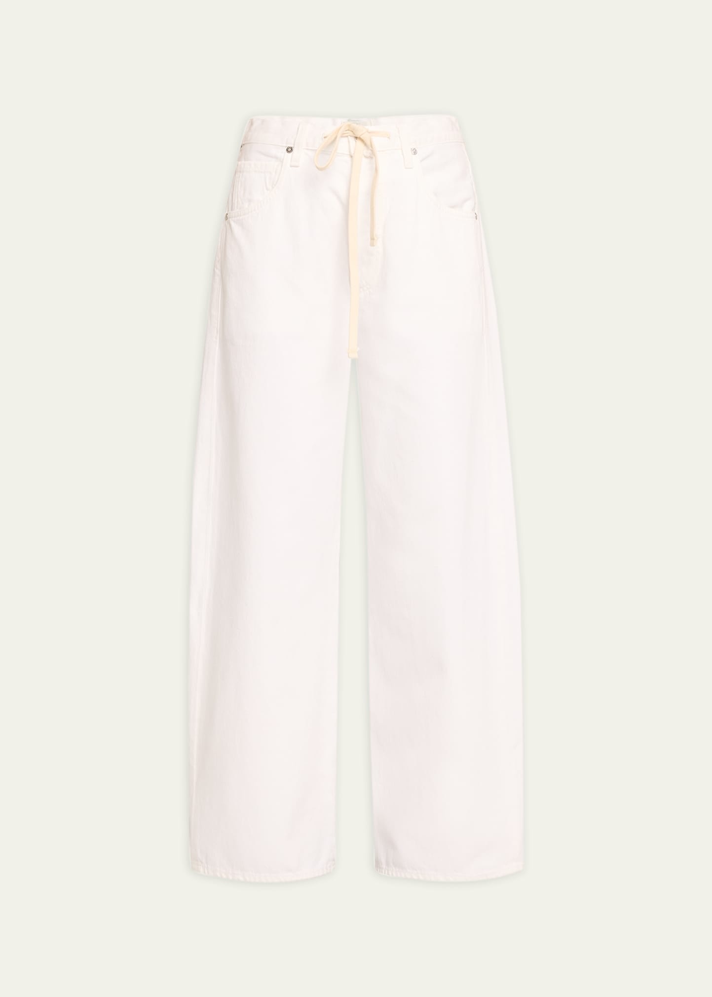 Brynn Wide-Leg Drawstring Trousers - 1
