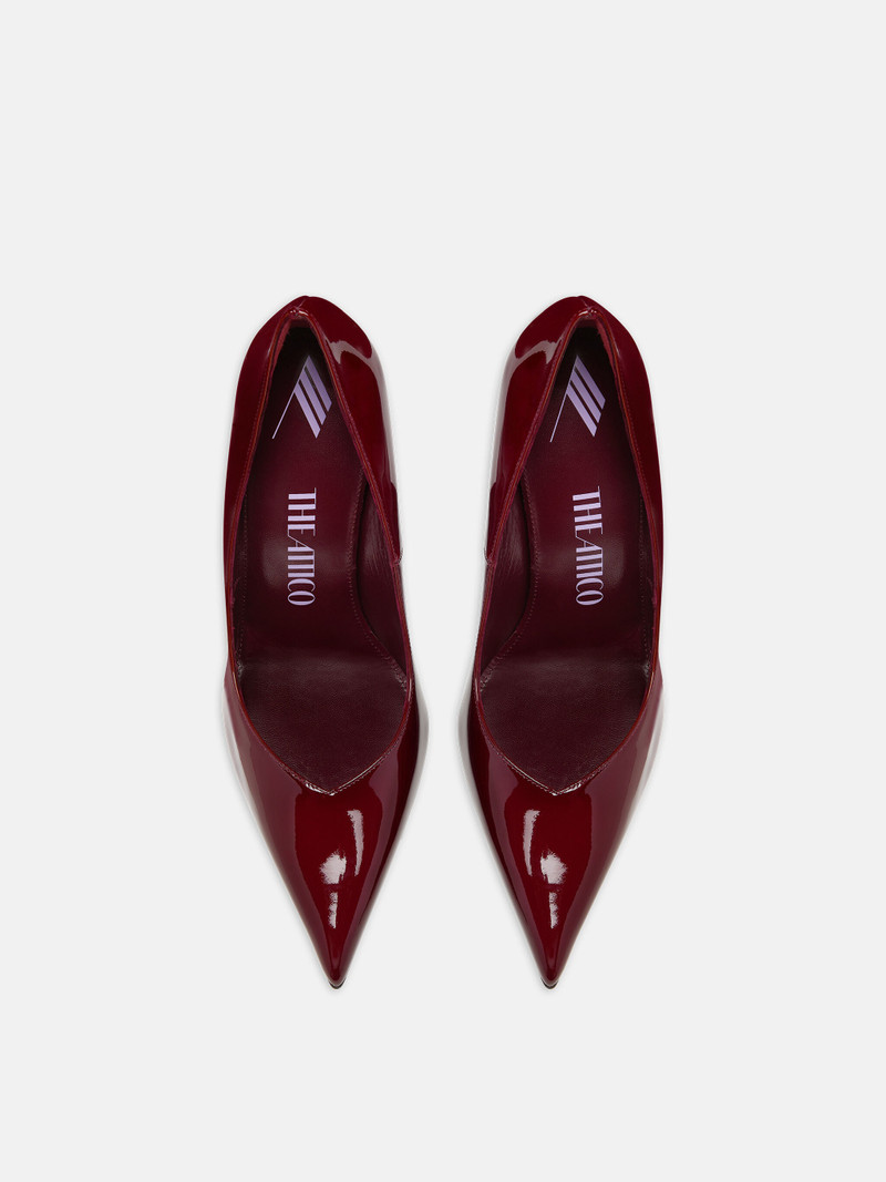 ''CHEOPE'' WINE RED PUMP 3