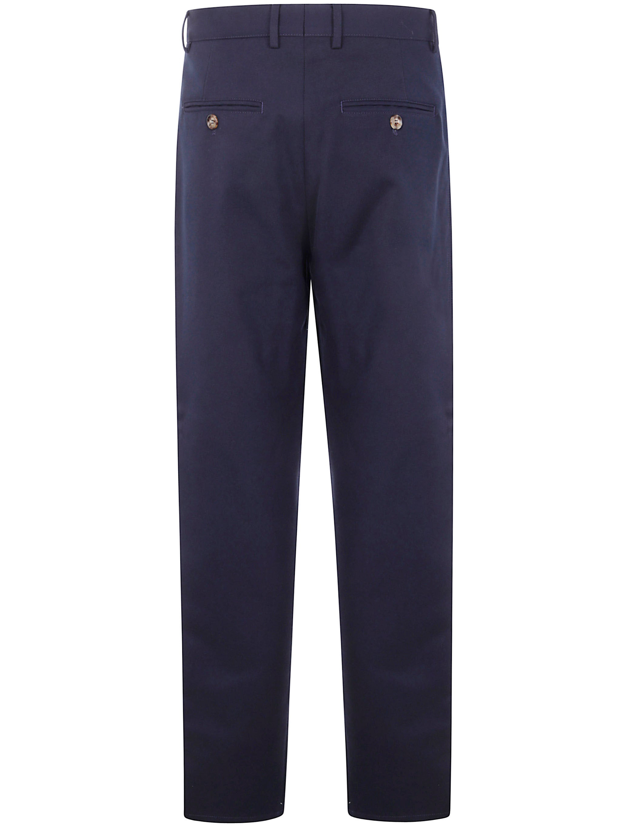 Brunello Cucinelli Men Double Piences Chino Trousers - 2