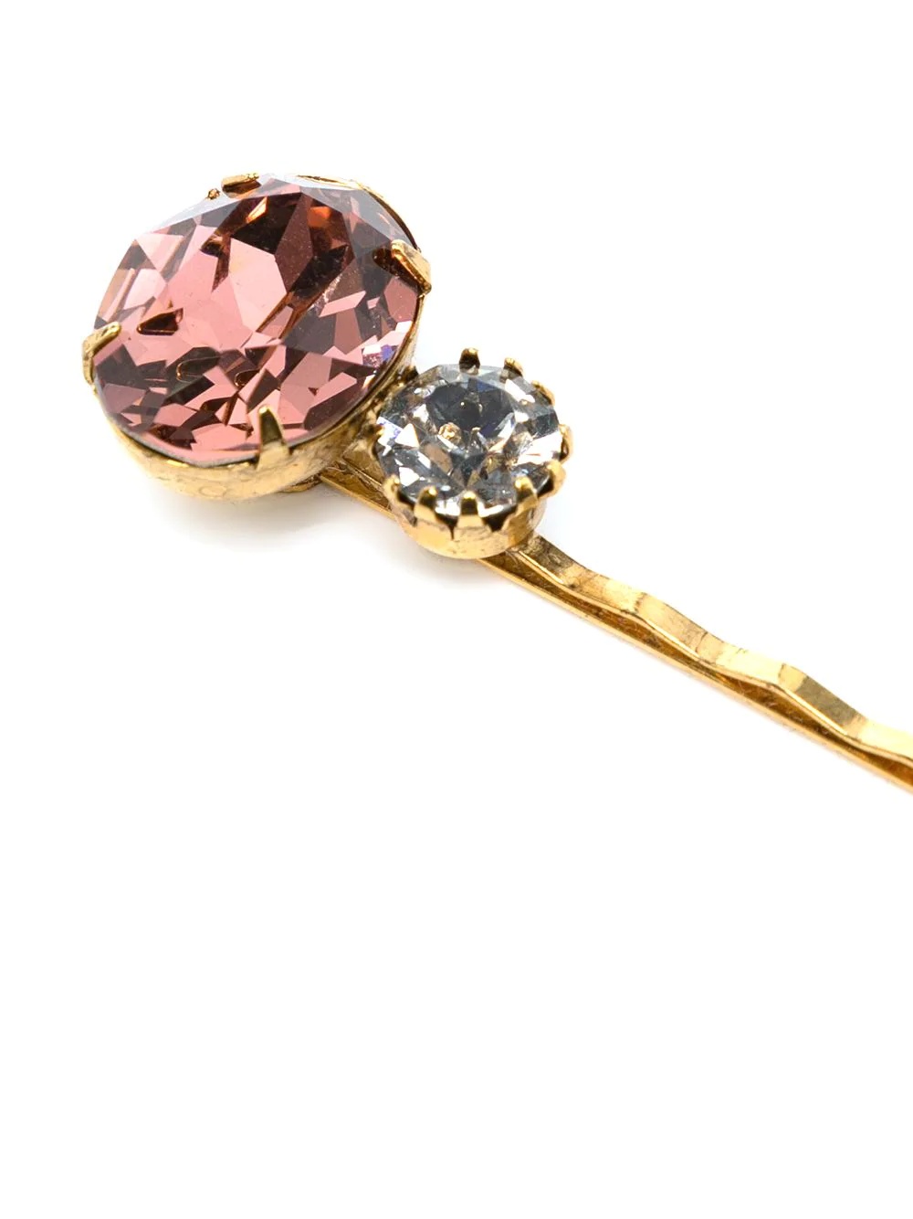 crystal-embellished hair pin - 3