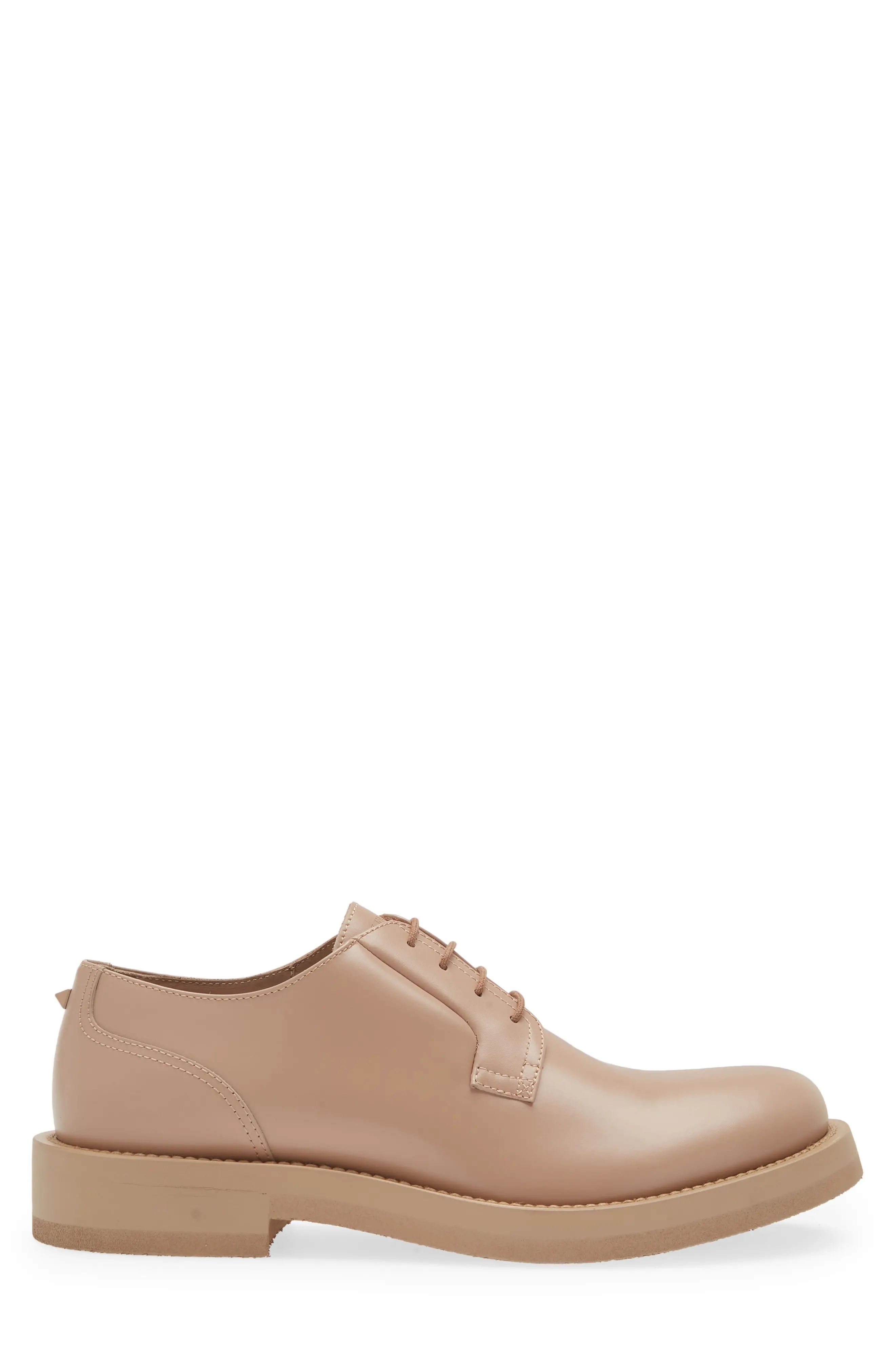 Rockstud Essential Leather Derby - 3