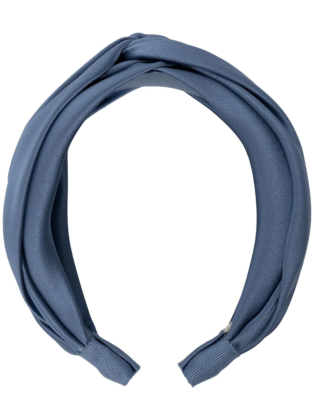 Twist silk satin headband - 1