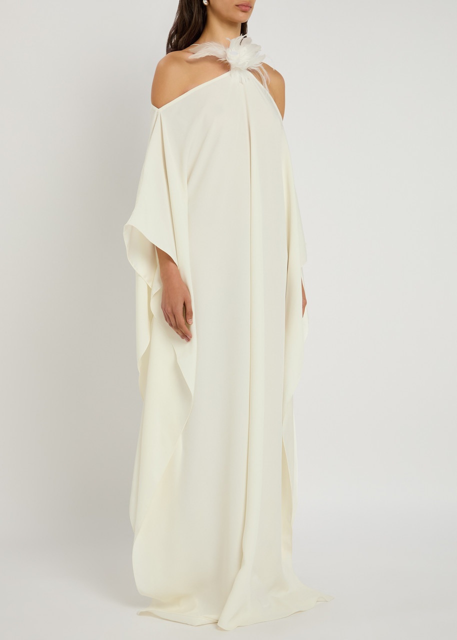 Taller Marmo Sza Sza Kaftan Garden Crepe Maxi Kaftan Dress - 2