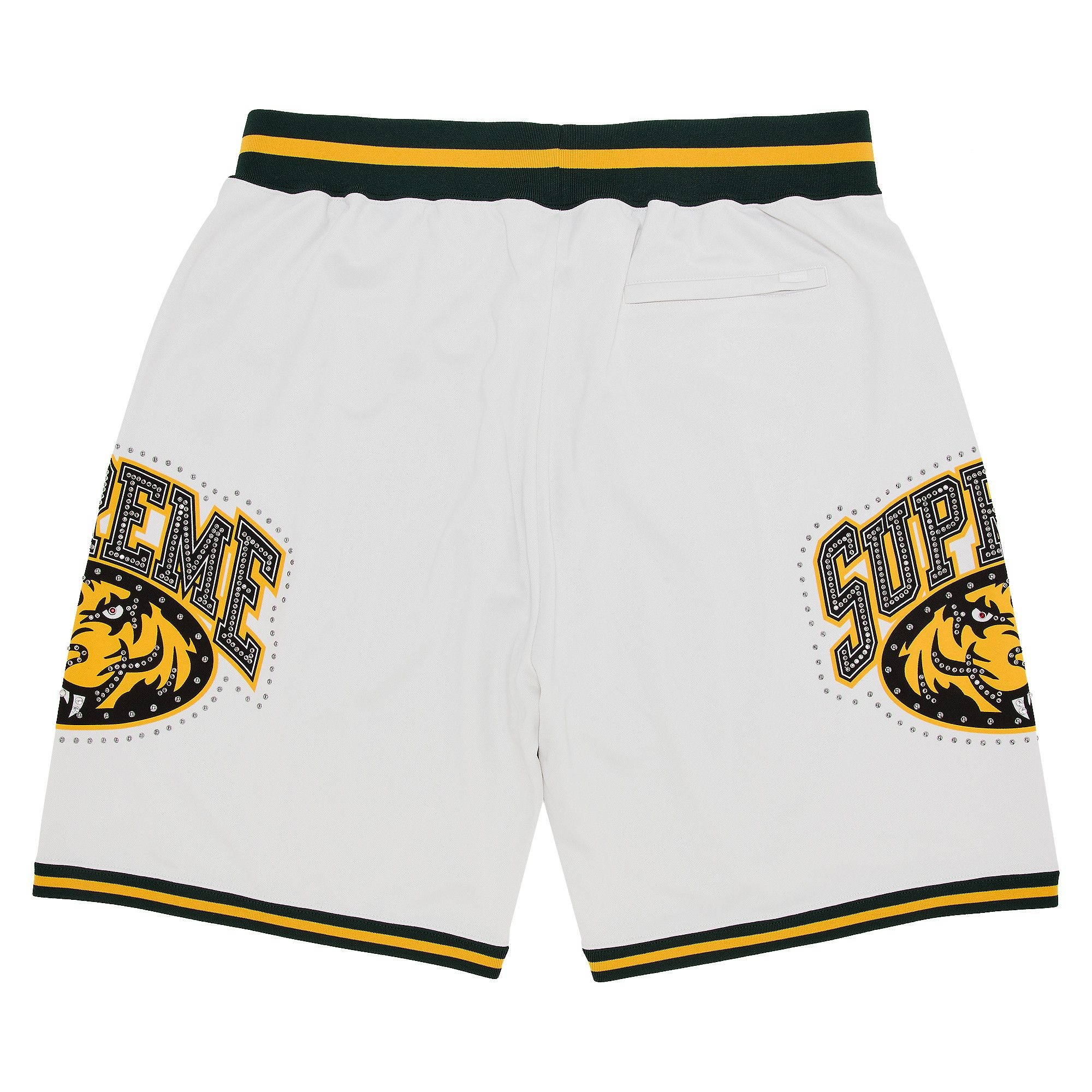 Supreme Studded Basketball Short 'White' - 2