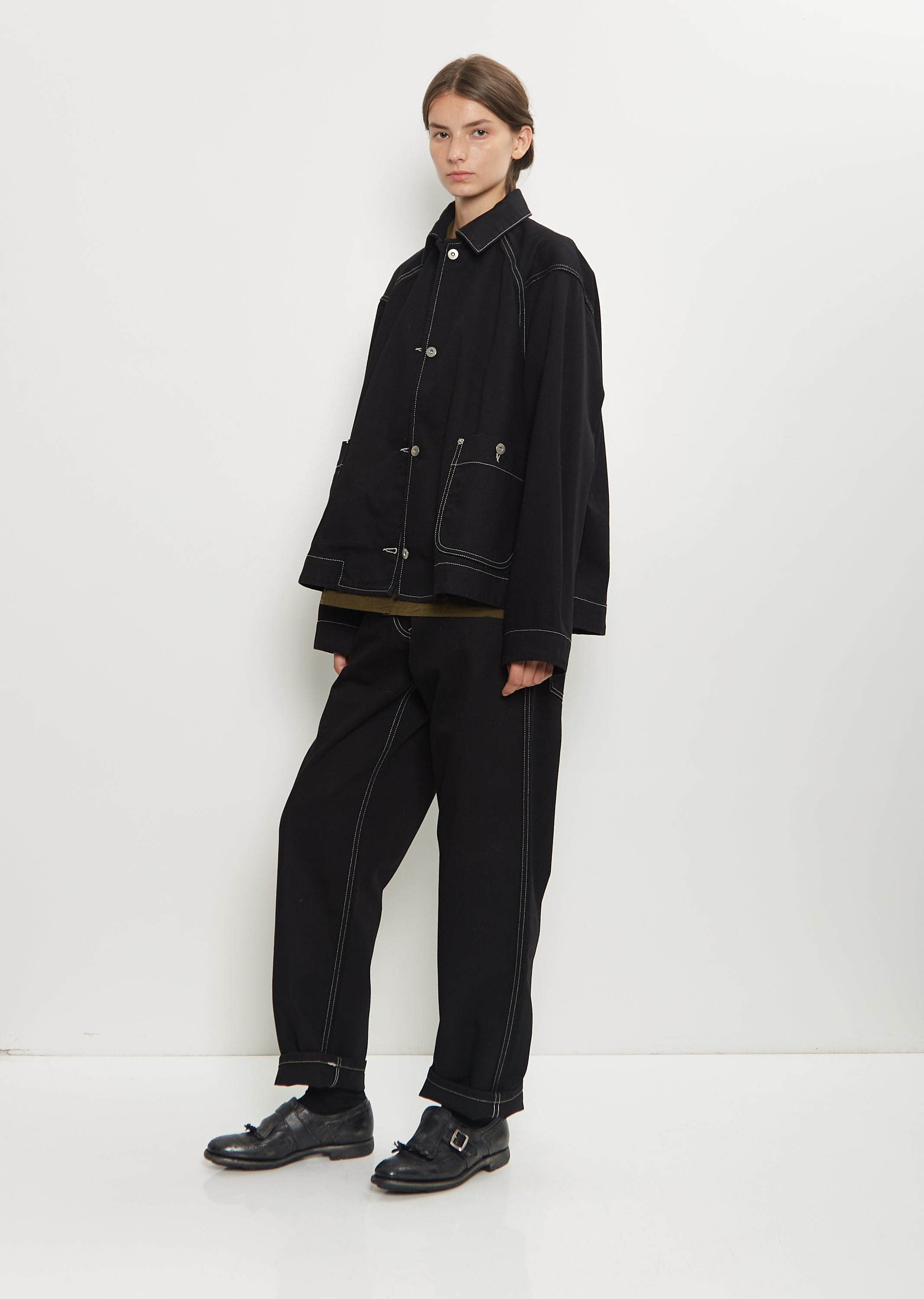 Drays Cotton Denim Travail Jacket - 5
