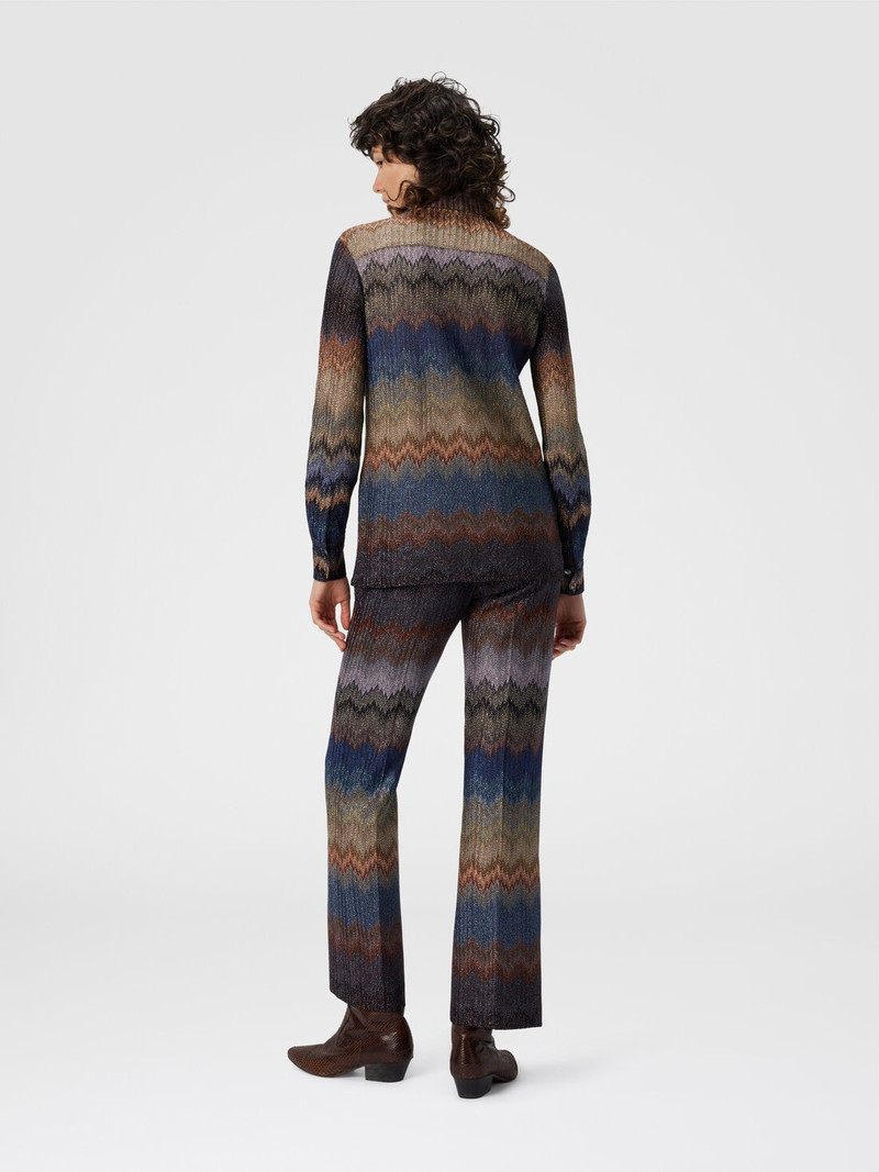 Viscose Shirt with Snake Pattern 3