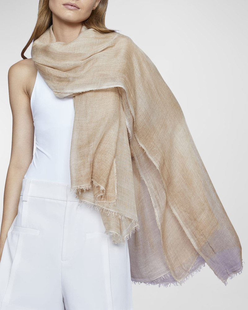 Faliero Sarti Gauze Modal-Silk Scarf outlook