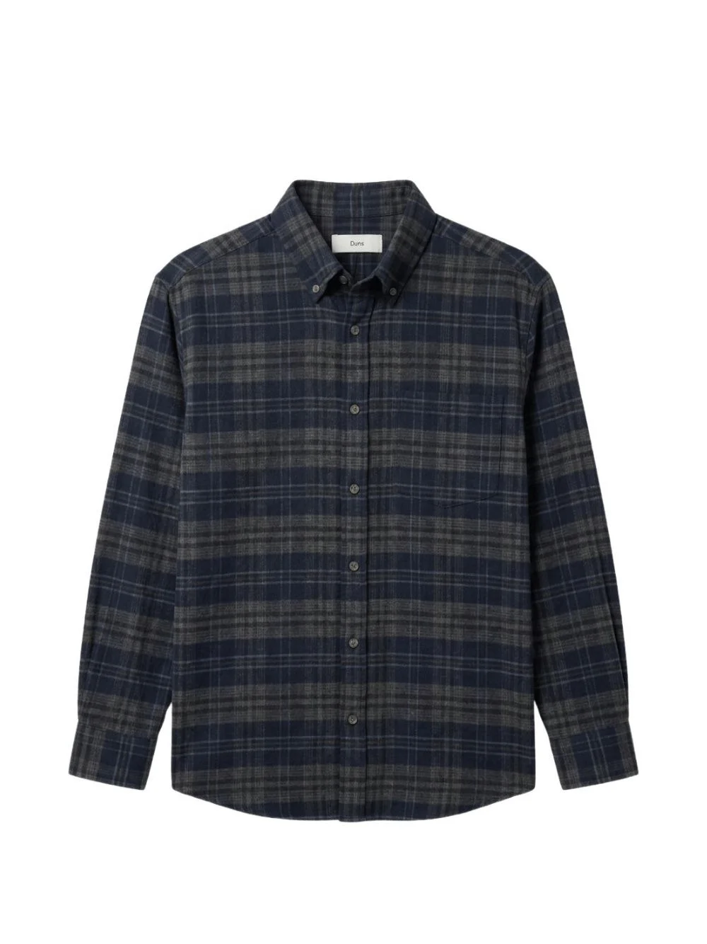 check button-down shirt - 1