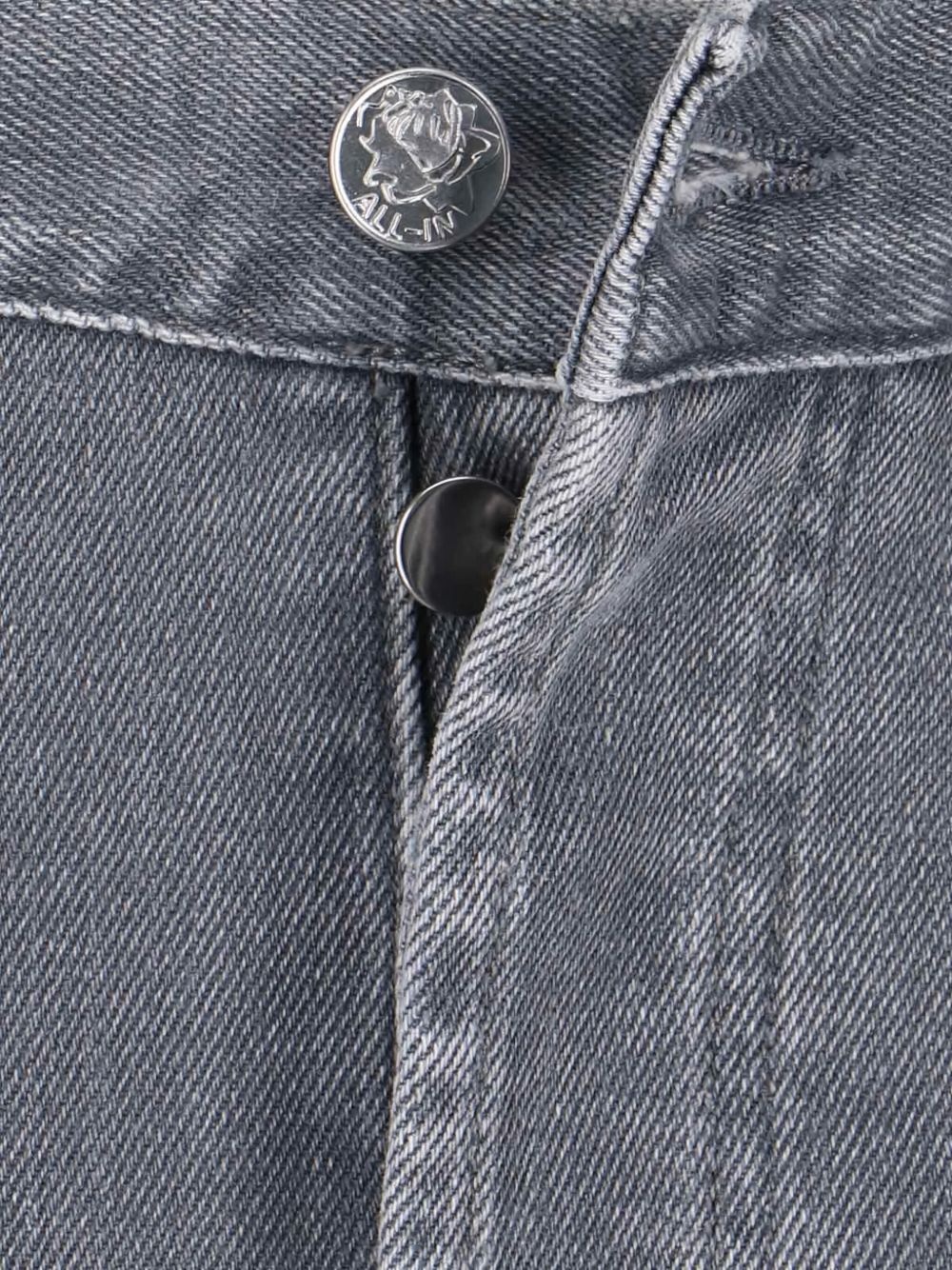 asymmetric denim skirt - 4