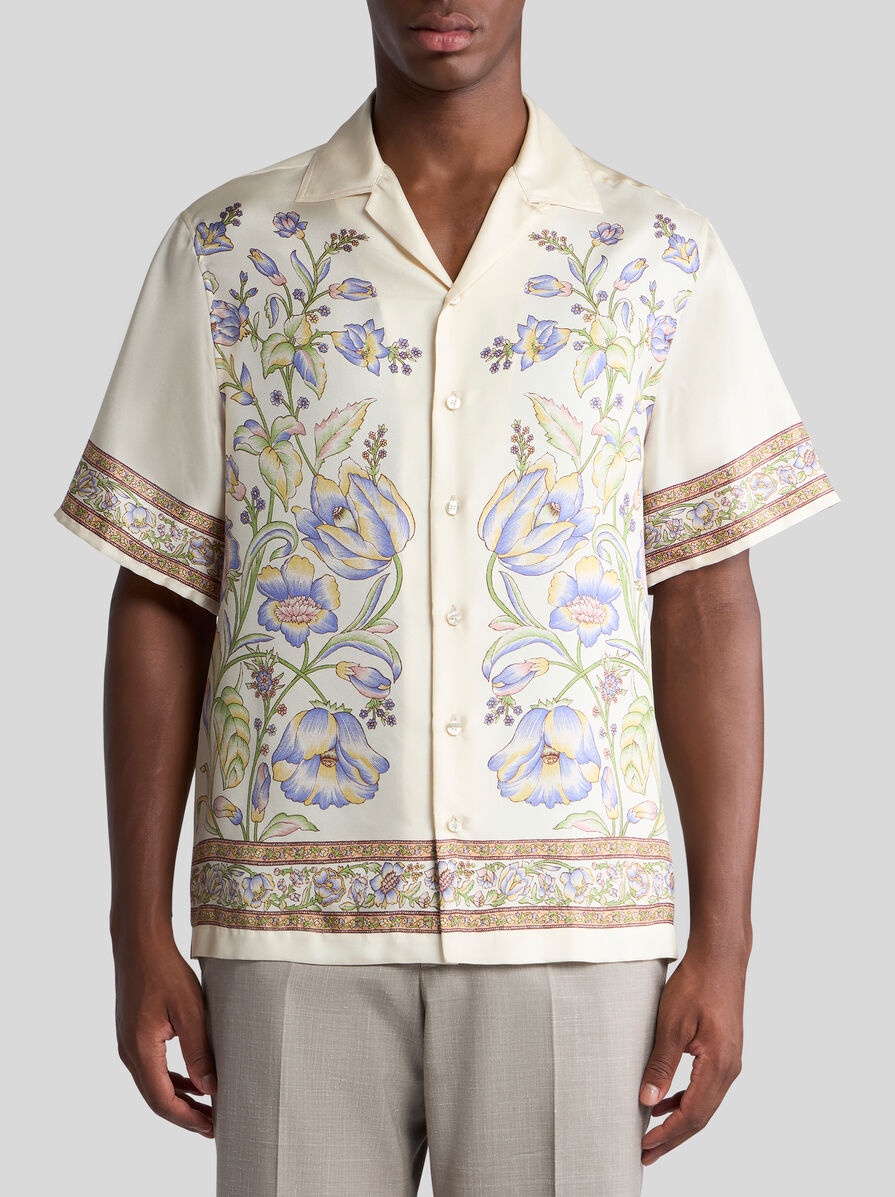 FLORAL-PRINT BOWLING SHIRT - 2