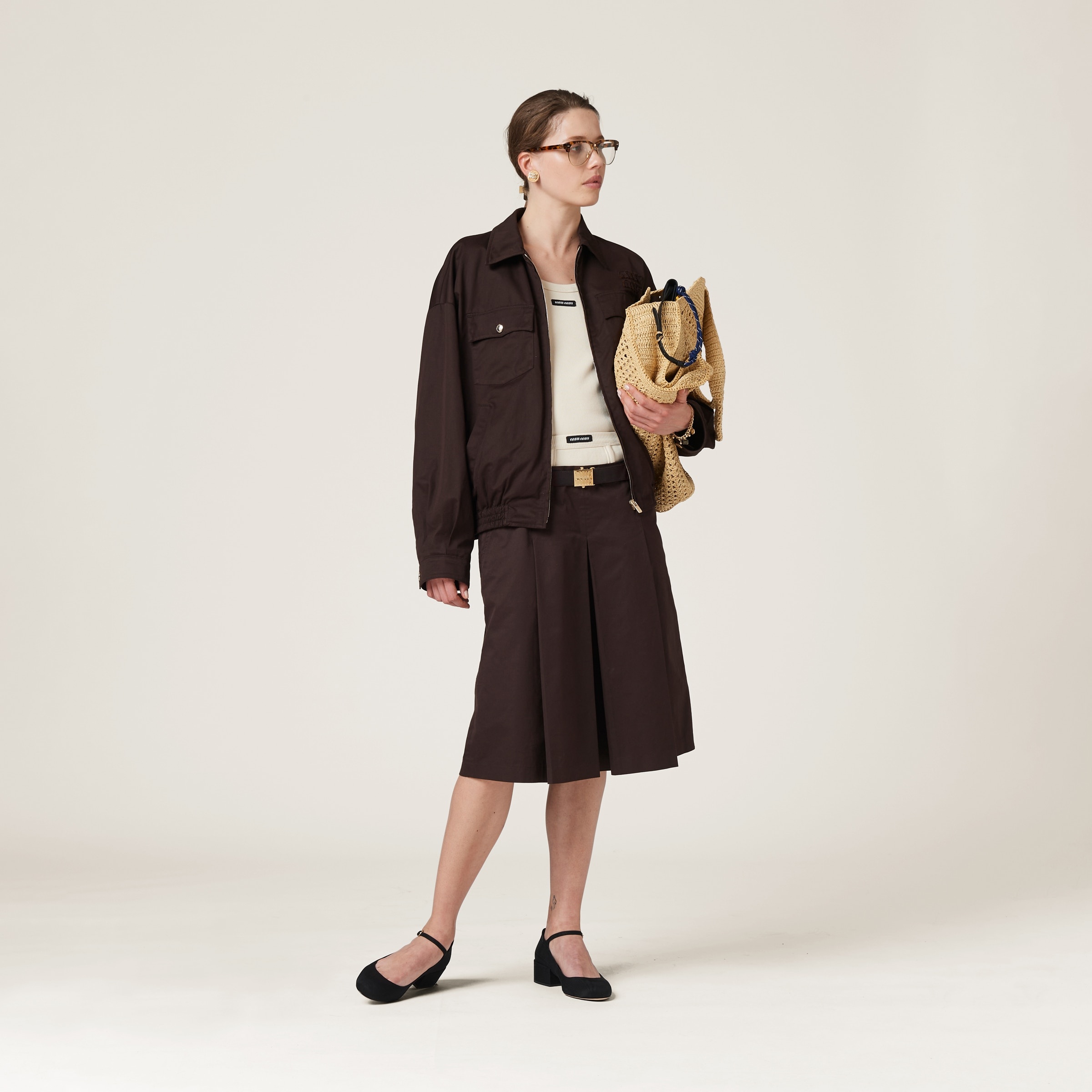 Gabardine skirt - 2