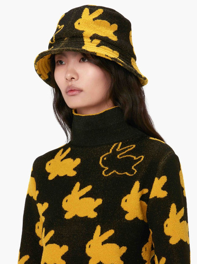 JW Anderson BUCKET HAT WITH BUNNY MOTIF outlook