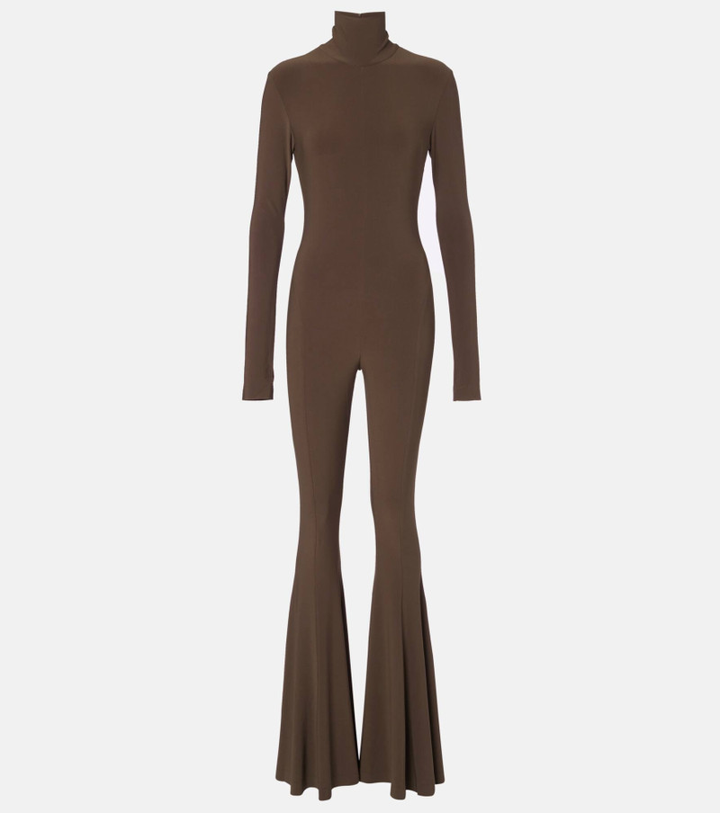 Turtleneck jersey jumpsuit 1