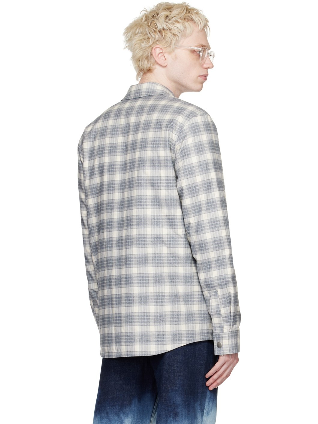 Off-White & Gray Alex Jacket - 3