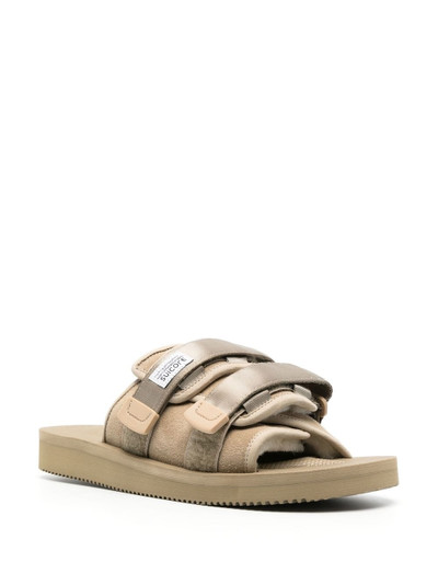 Suicoke logo-patch slip-on sandals outlook