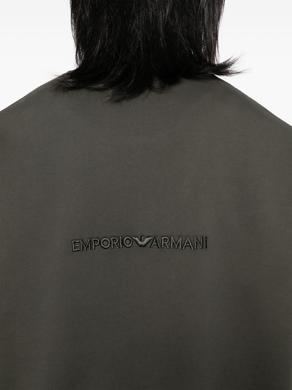 logo-embroidered sweatshirt - 5