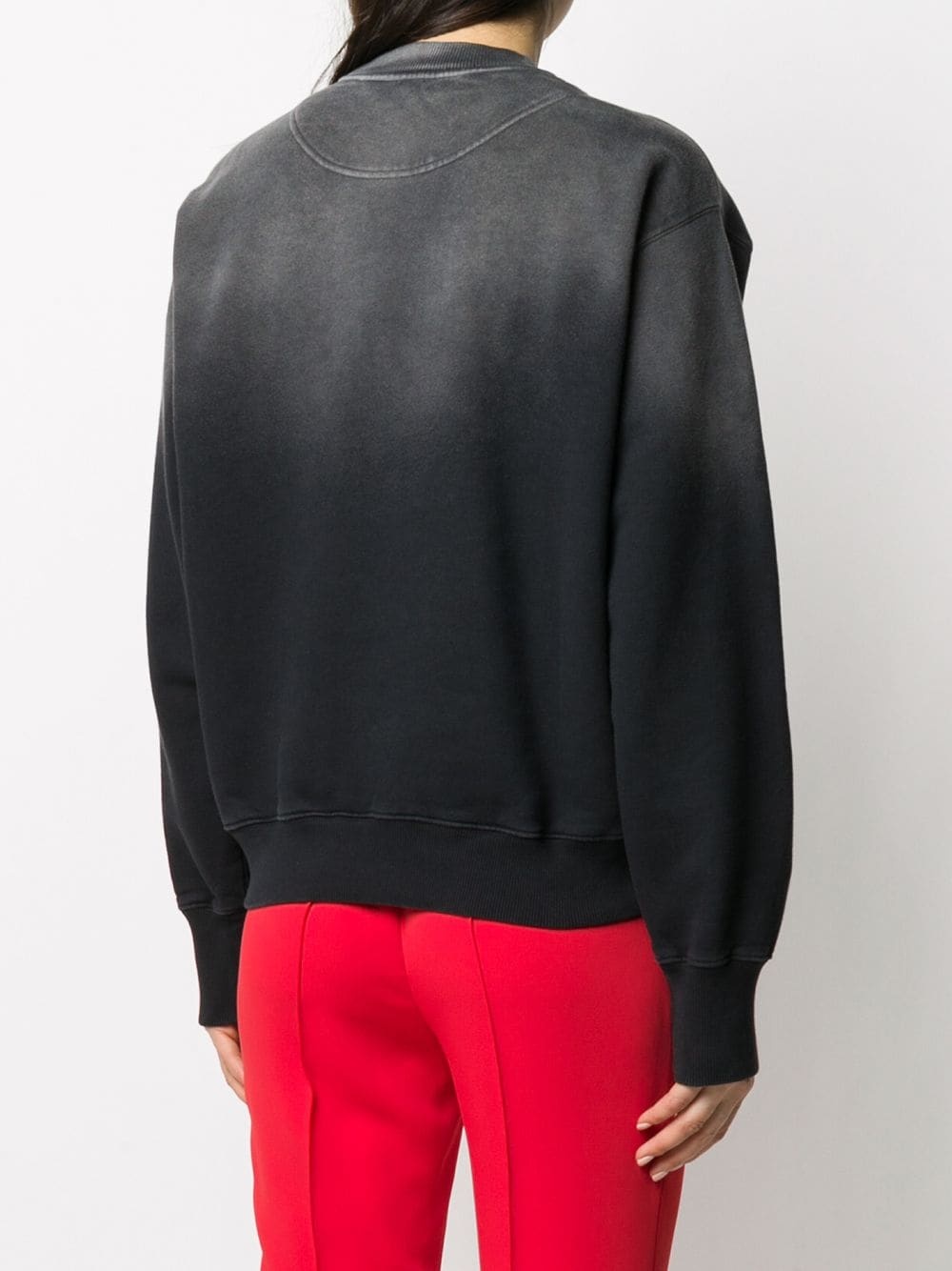 logo-embellished ombré sweatshirt - 4