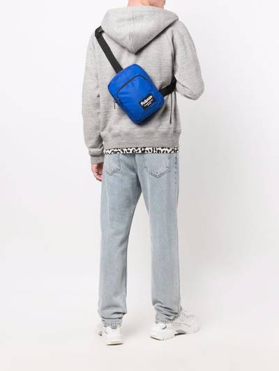 Alexander McQueen logo-patch shoulder bag outlook