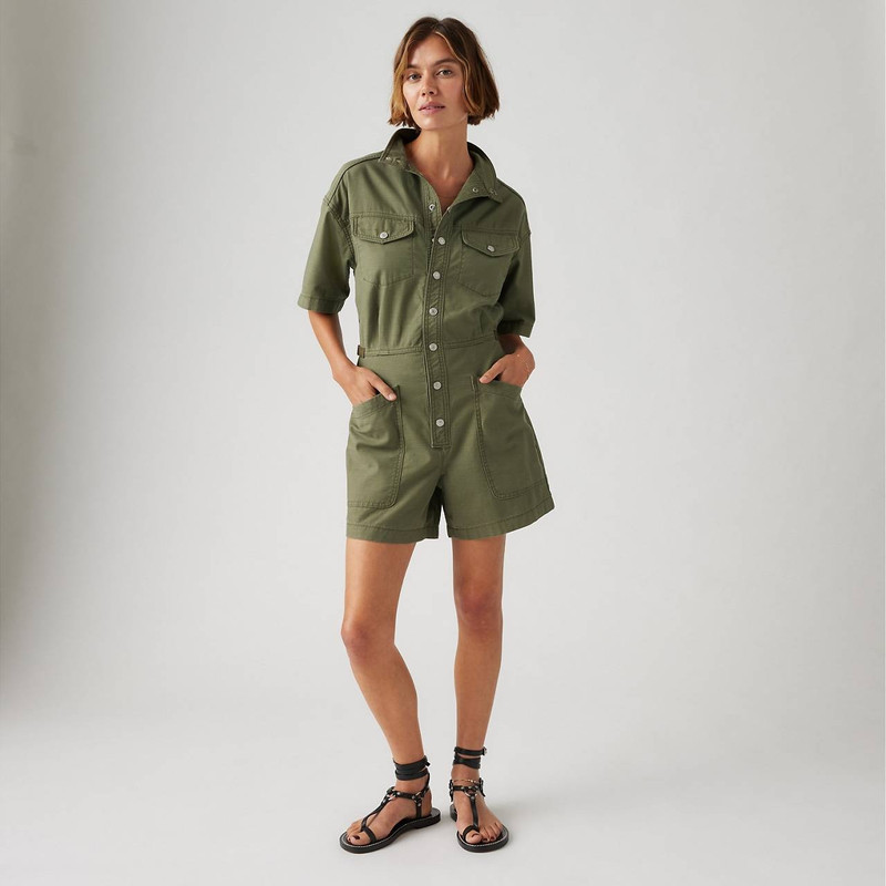 Levi's SHORT SLEEVE SURPLUS ROMPER outlook