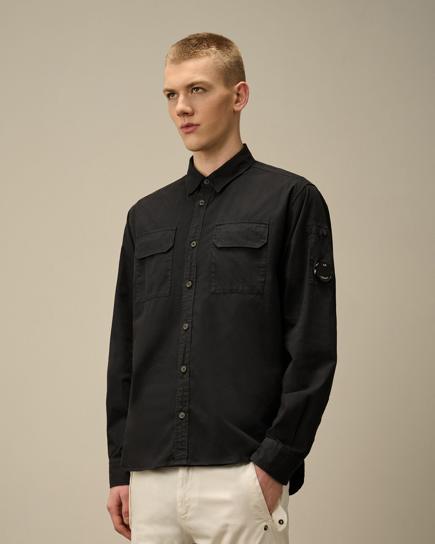 Organic Gabardine Lens Shirt - 3
