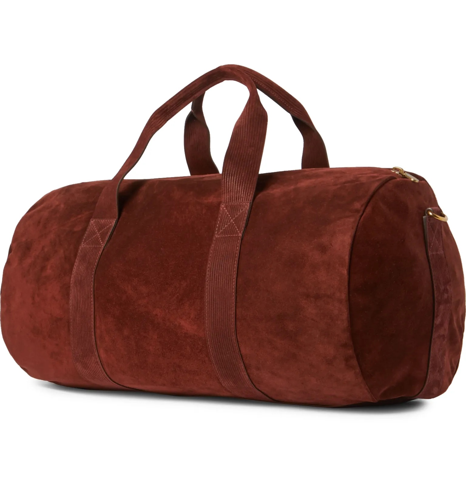 Leather-Trimmed Suede Holdall - 4