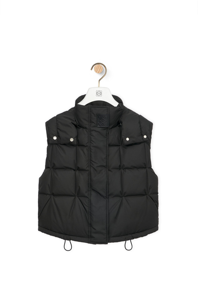 Puffer vest in nylon 1