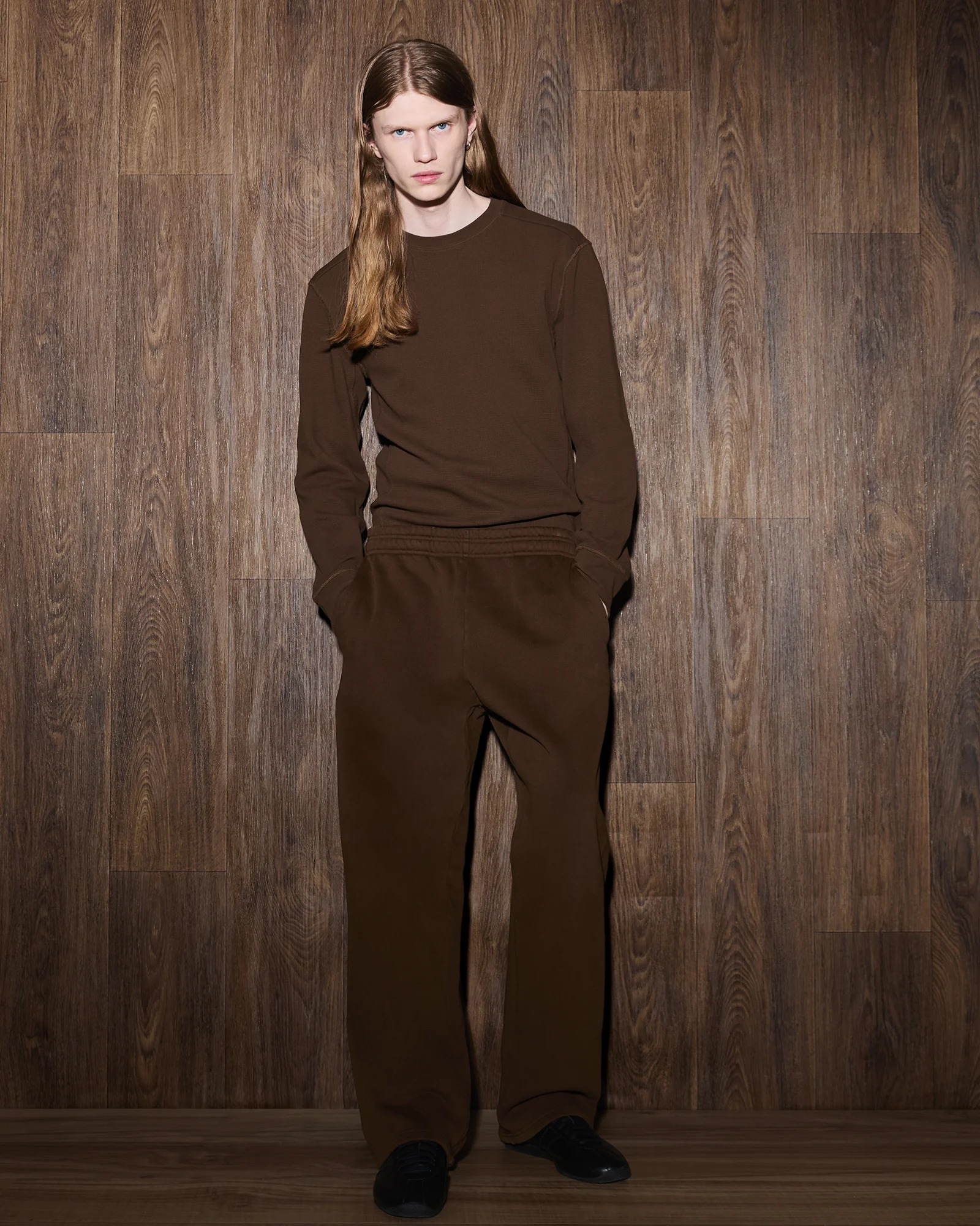 STRAIGHT LEG SWEATPANT BRUNETTE - 3