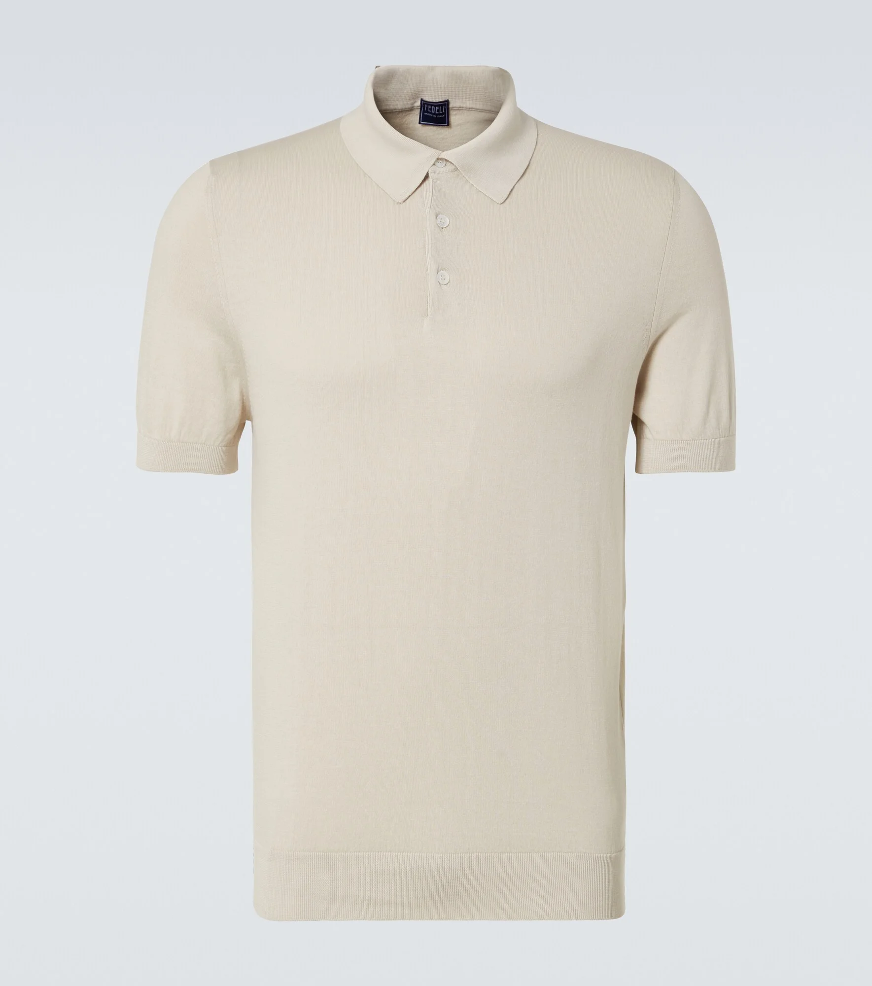 Cotton polo shirt - 1