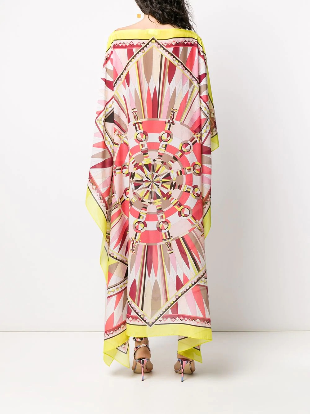 printed kaftan dress - 4