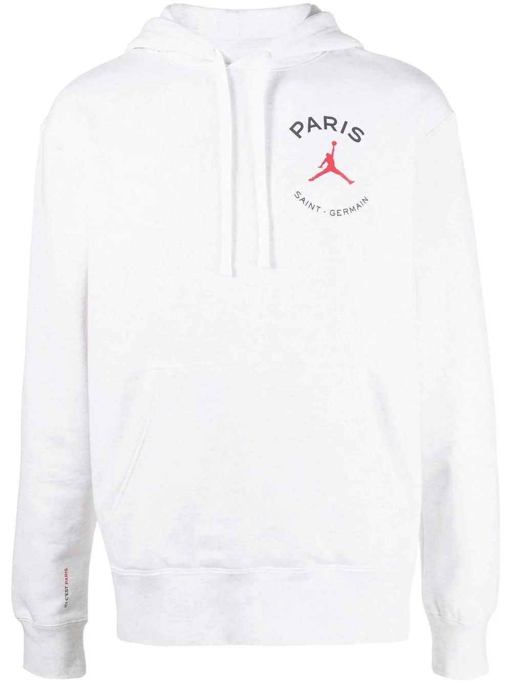 logo-print hoodie - 1