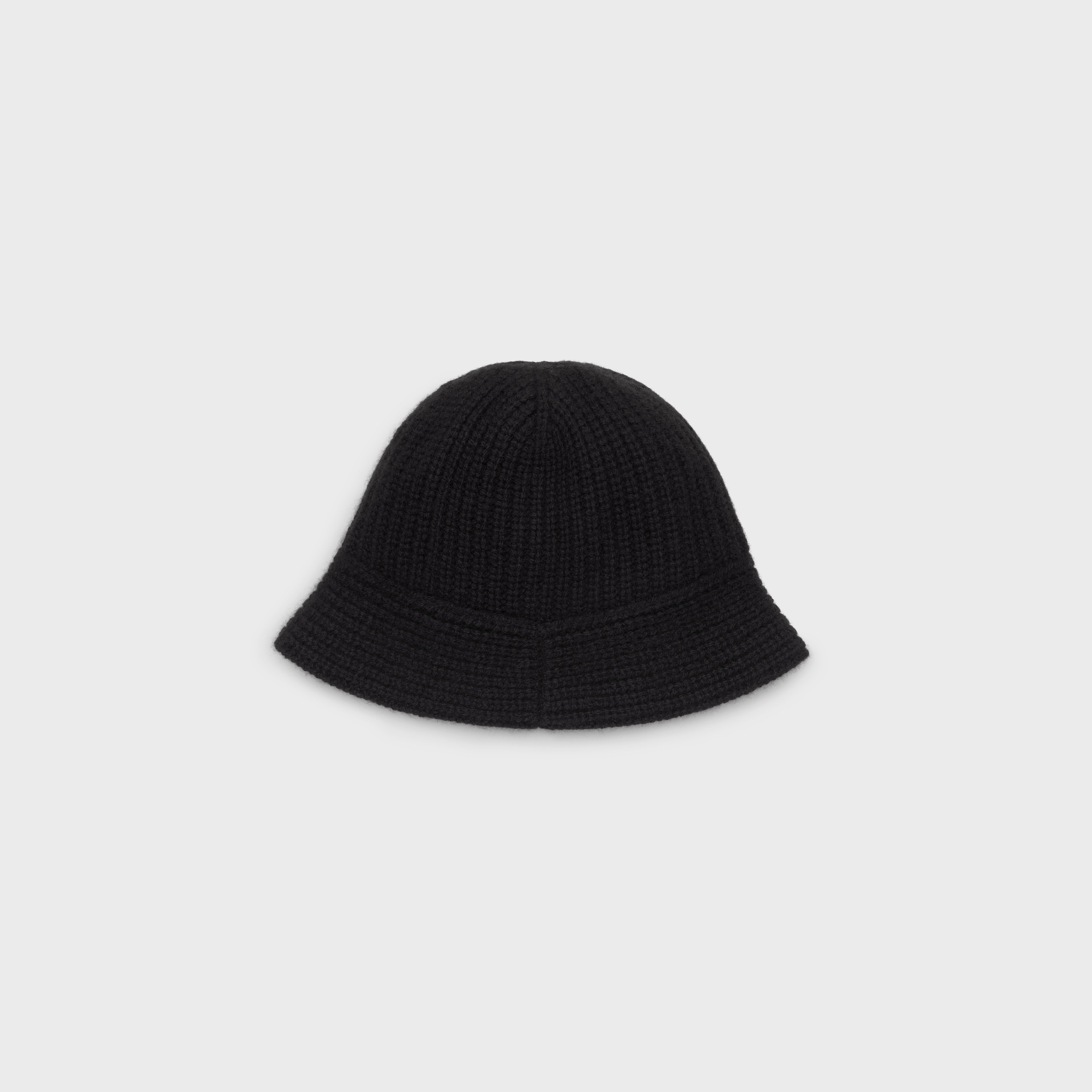 CLOCHE BUCKET HAT IN SEAMLESS CASHMERE - 2
